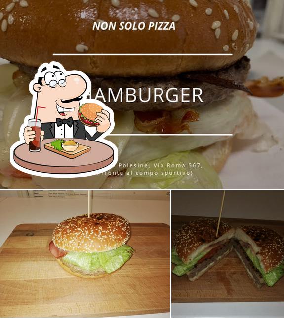 Ordina un hamburger a Non Solo Pizza