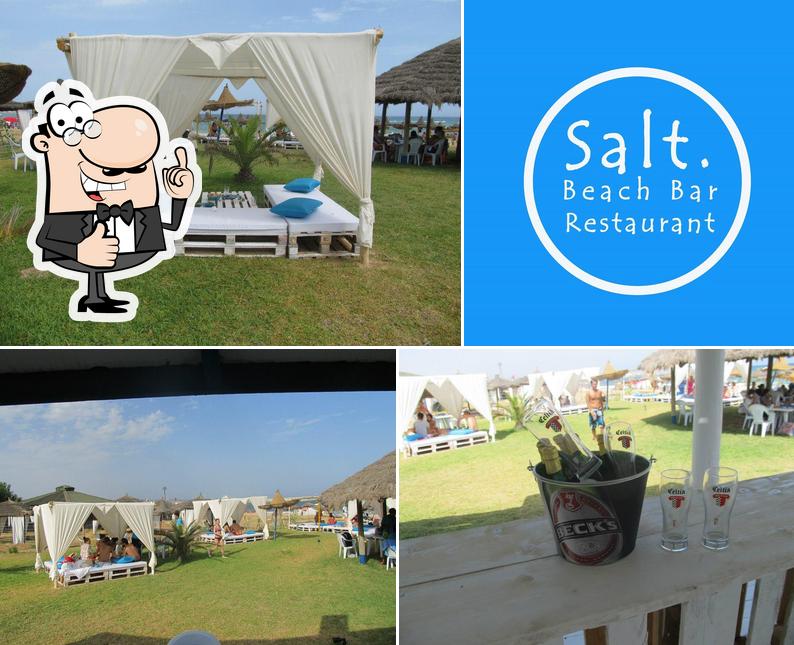 Voici une photo de Salt. Beach Bar/ Restaurant Hammamet