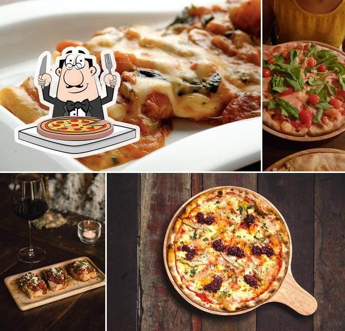 Попробуйте пиццу в "Cantina Italian Kitchen (Ari)"