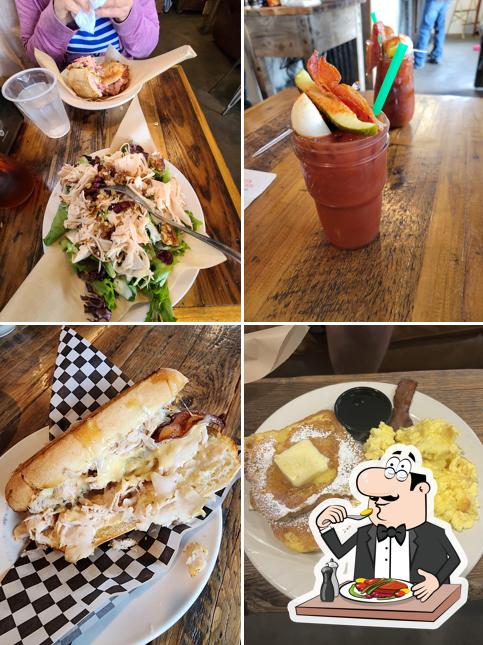 Food at The Black Cow Cafe and Mercantile