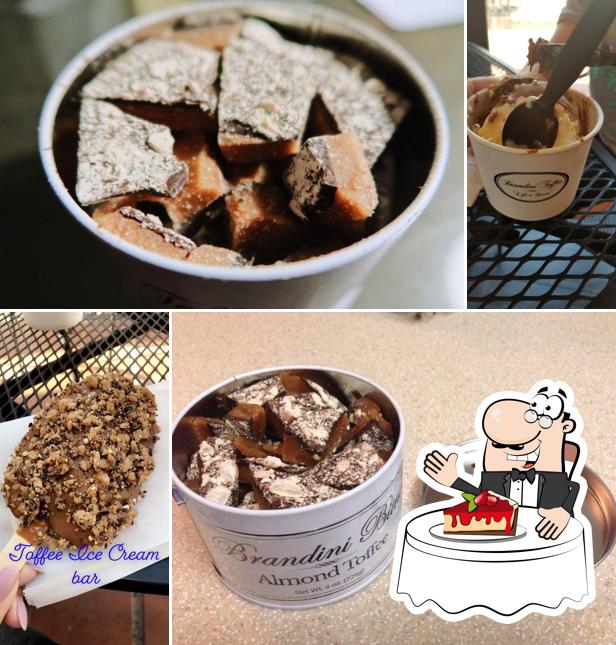 Postres Brandini Toffee Palm Springs, Palm Springs Carta del