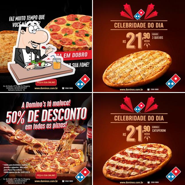 Comida em Domino's Pizza - Balneário Camboriú