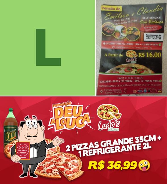 See the pic of Ludo's Pizzaria