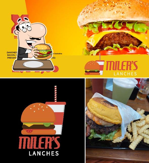Os hambúrgueres do MilersLanches irão satisfazer diferentes gostos