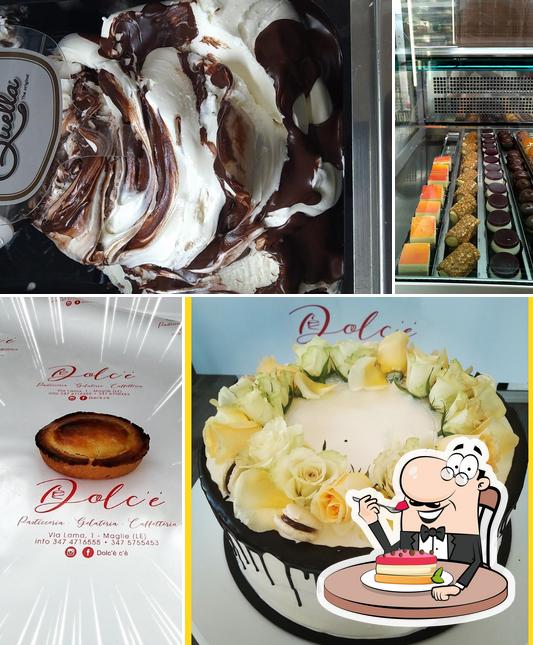 Pasticceria Dolc' E' offre un'ampia selezione di dolci