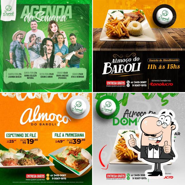 Baroli, Araguaína, Av. José de Brito menu e avaliações do e fast food