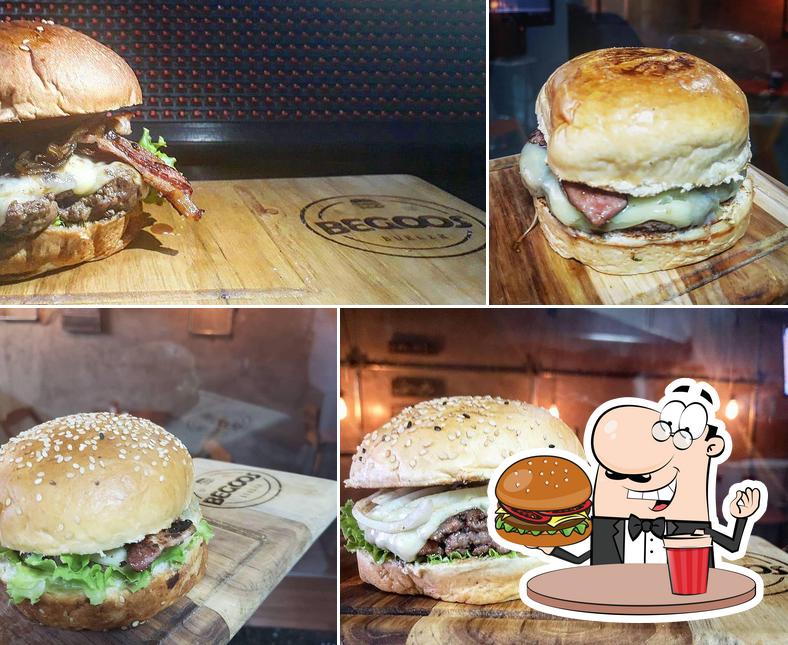 Experimente um hambúrguer no Begoos Burger