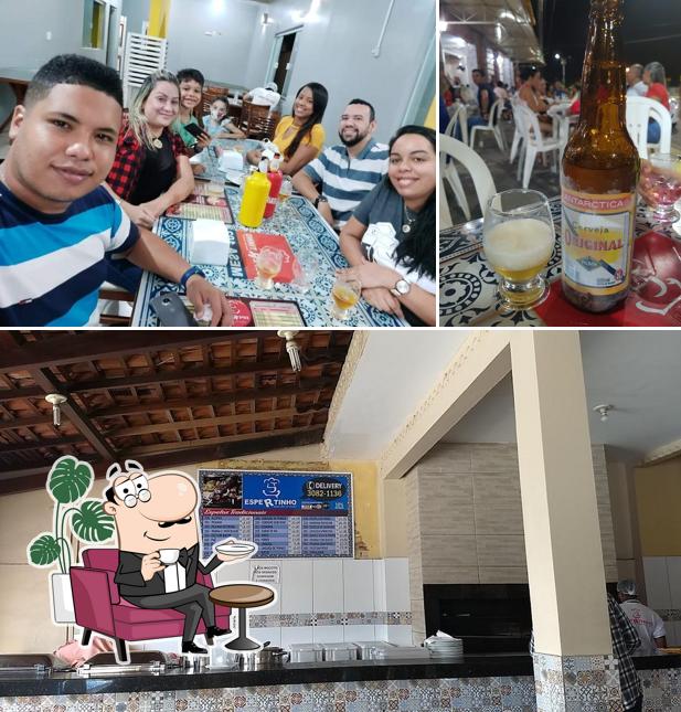 O interior do Espertinho