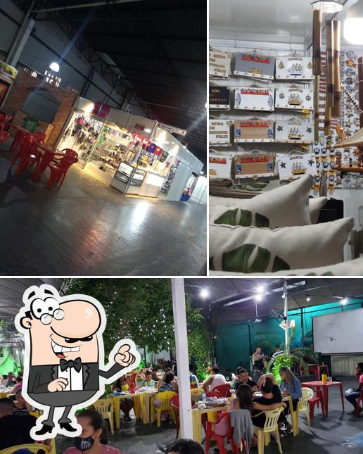 O interior do Feira da Enseada