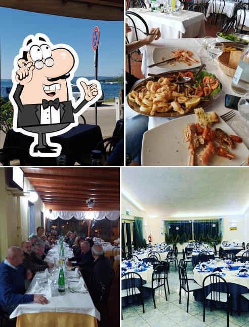 Dai un'occhiata agli interni di Ristorante Isola Blu