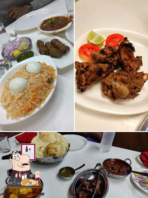 Order meat meals at Karim Hotel