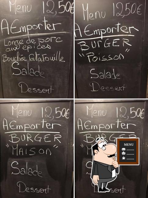 Le menu du tableau présente les options disponibles)