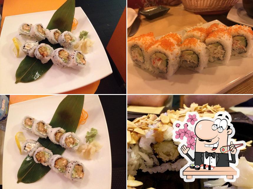 Ordina le varie opzioni di sushi