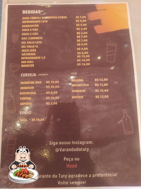 Comida em Restaurante e Petiscaria Varanda da Taty