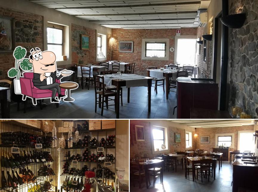 Dai un'occhiata agli interni di Osteria Al Cavaliere