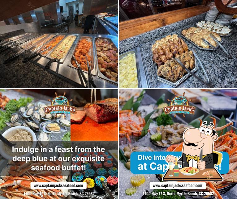 Restaurante Captain Jack's Seafood Buffet, North Myrtle Beach, 1400 Hwy