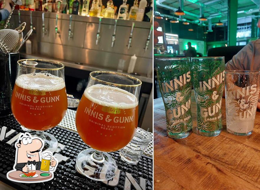 "Innis & Gunn Brewery Taproom Glasgow City Centre" предлагает богатый выбор сортов пива