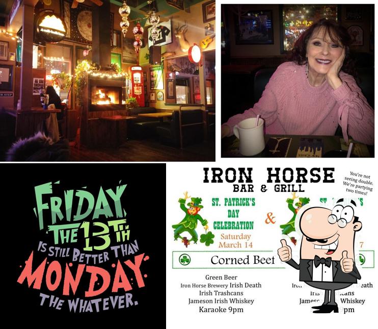 Look at this image of Iron Horse Bar & Grill