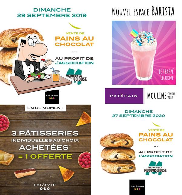 Patàpain fast food, Moulins, 25 Pl. d'Allier - Restaurant menu and reviews