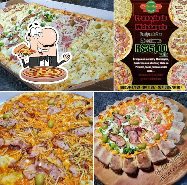 Consiga diversos estilos de pizza