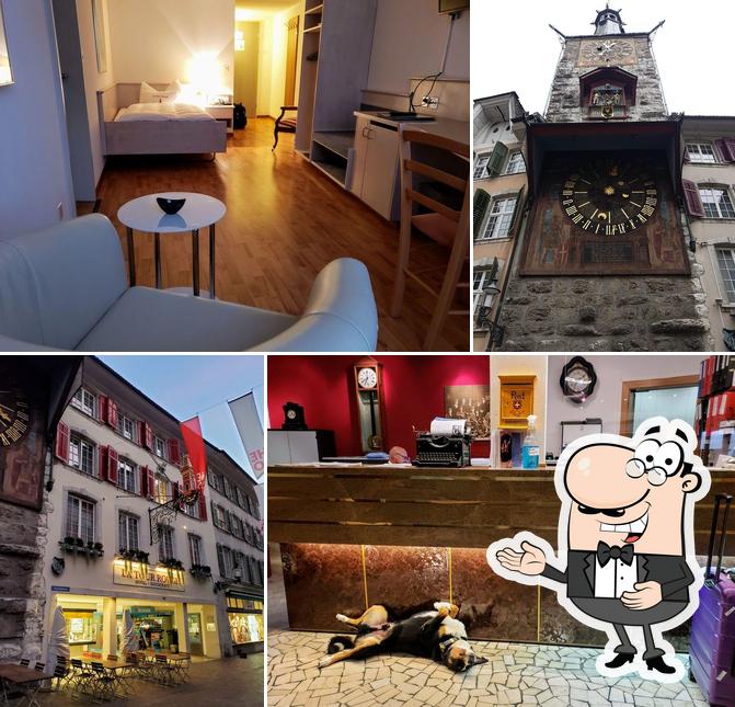 Ecco un'immagine di Roter Turm - Hotel & Restaurant in Solothurn