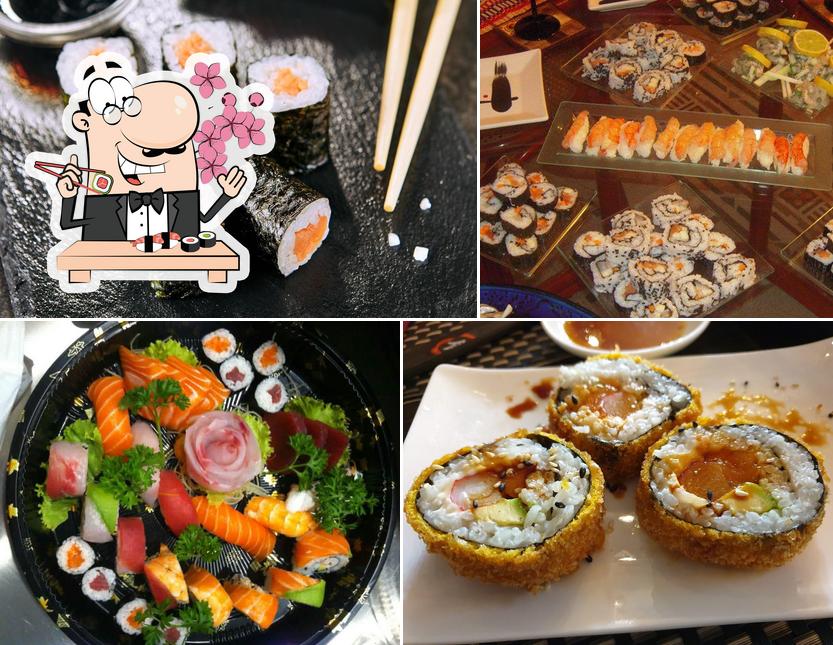 Prenditi le diverse opzioni di sushi