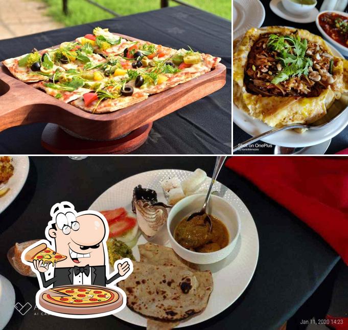 Pick pizza at Pnf Restaurant & Bar