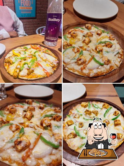 Pick pizza at Stone Oven