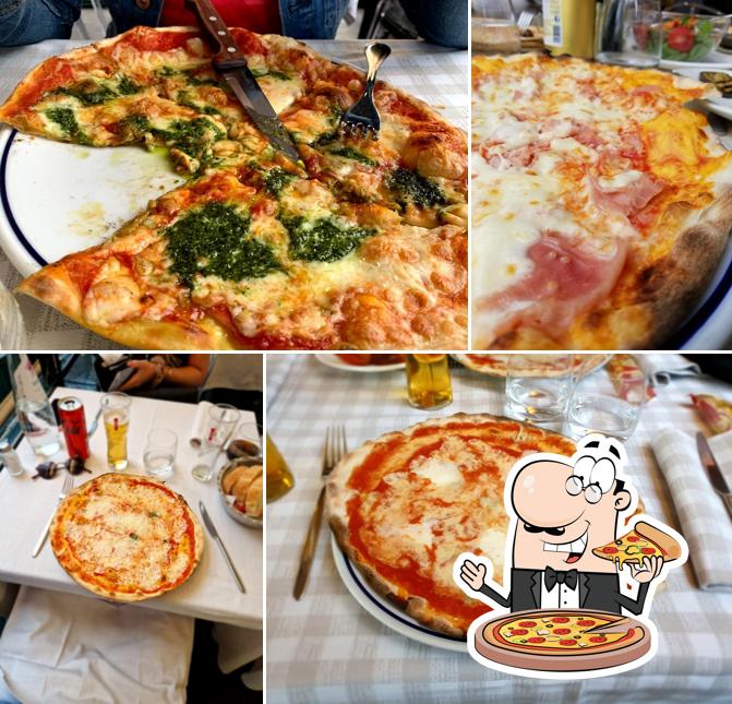 Prenditi tra le svariate varianti di pizza