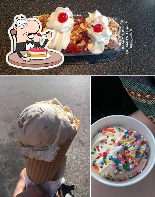 Braum's Ice Cream & Dairy Store te ofrece distintos postres