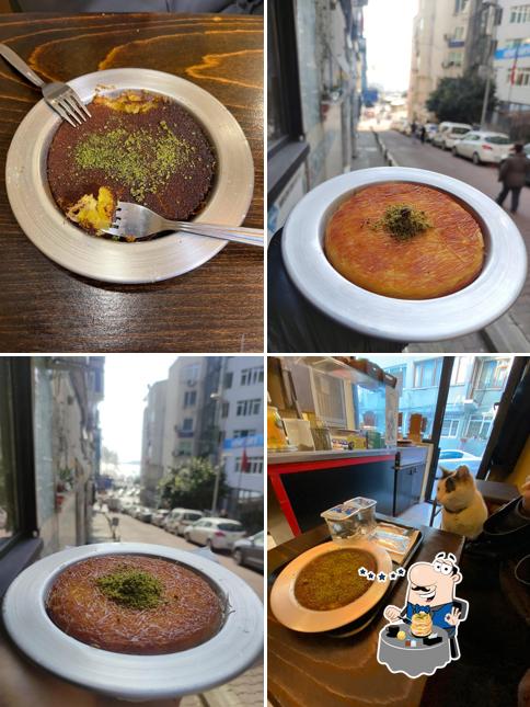 Creme brulee at Abu Gosh Künefe