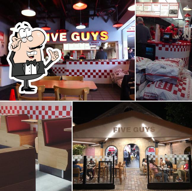 L'intérieur de Five Guys