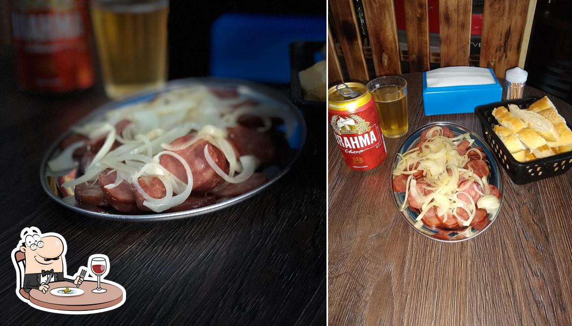 Comida em Lanchonete Adega tradição de boleiros