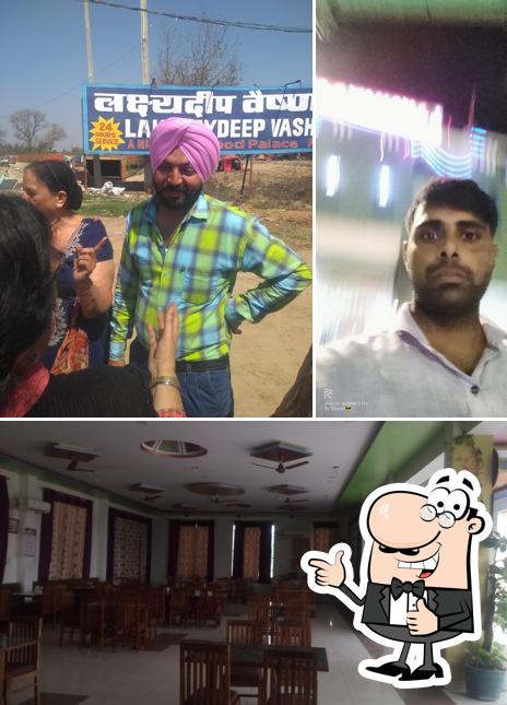 Here's a picture of Lakshyadeep Dhaba