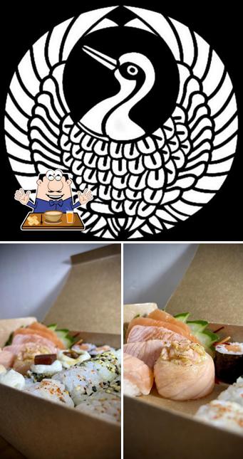 Comida em Ahiru Sushi