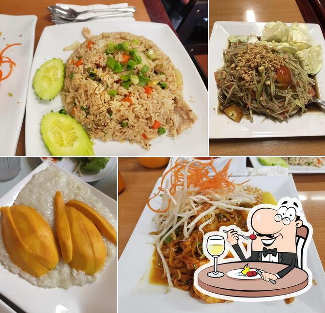 Food at Bangkok Thai Restaurant