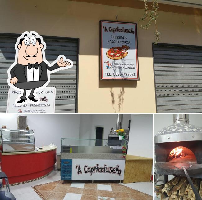 Gli interni di Pizzeria Friggitoria 'A CAPRICCIUSELLA