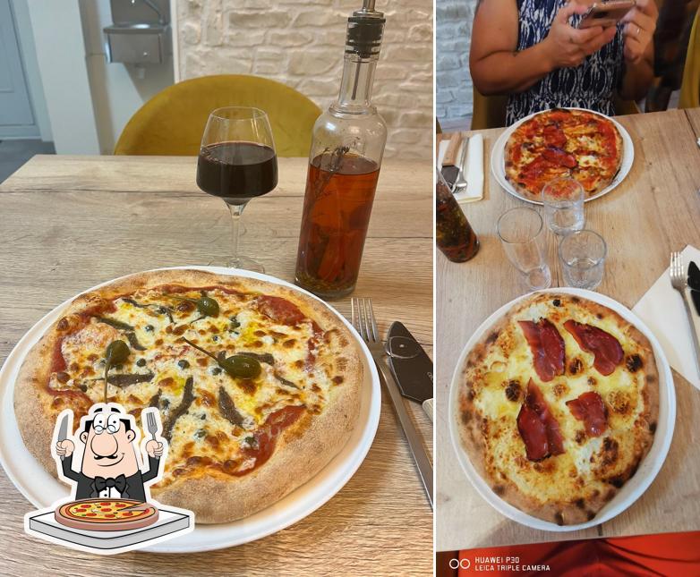 Elige entre distintos formatos de pizza