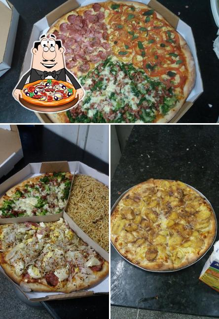 Experimente pizza no Ok Pizzaria (Xaxim)