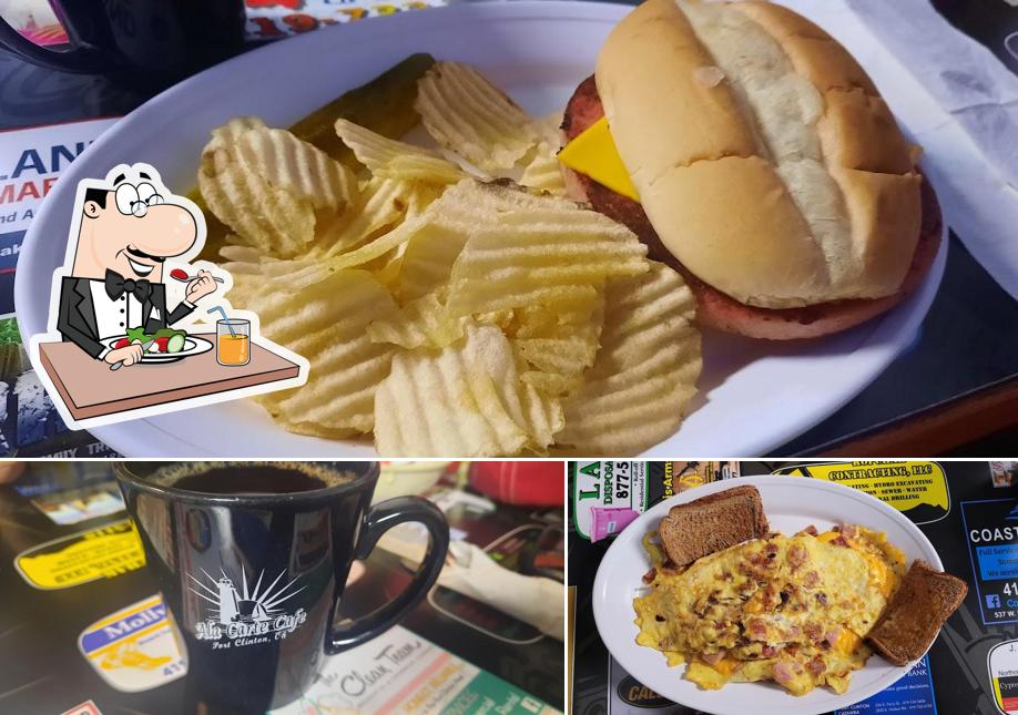 Ala Carte Café in Port Clinton Restaurant menu and reviews