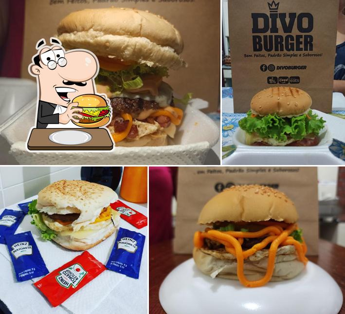 Delicie-se com um hambúrguer no Divo Burger