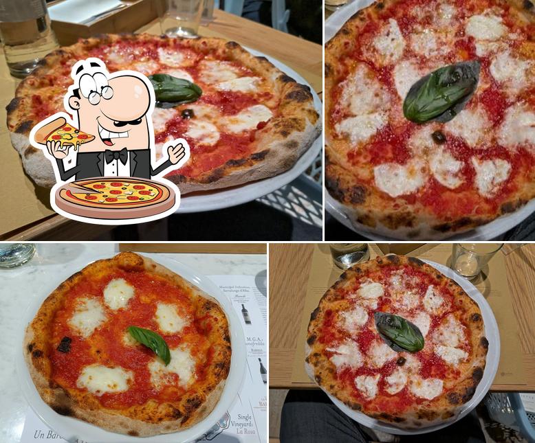 A Il ristorante della pasta e della pizza, puoi goderti una bella pizza