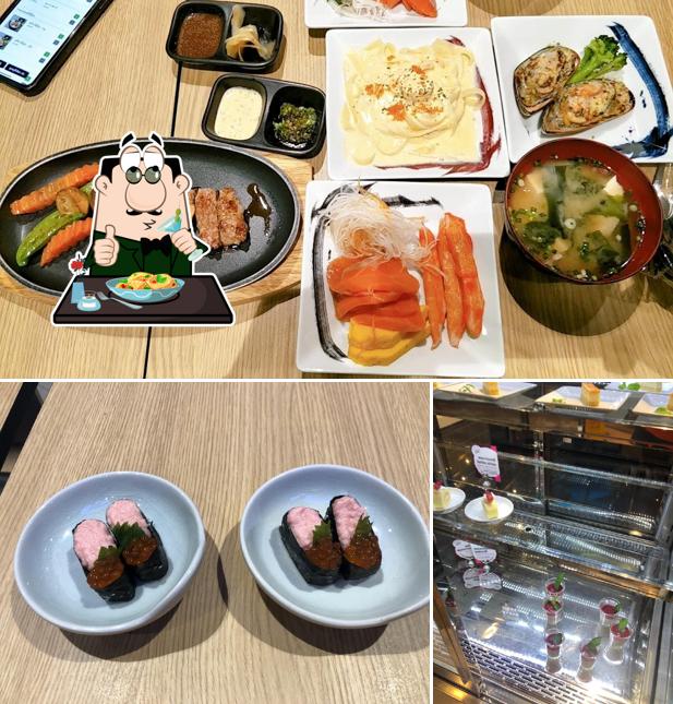 Food at Oishi Eaterium