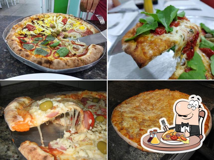 Plakinha Pizzaria Santaluz