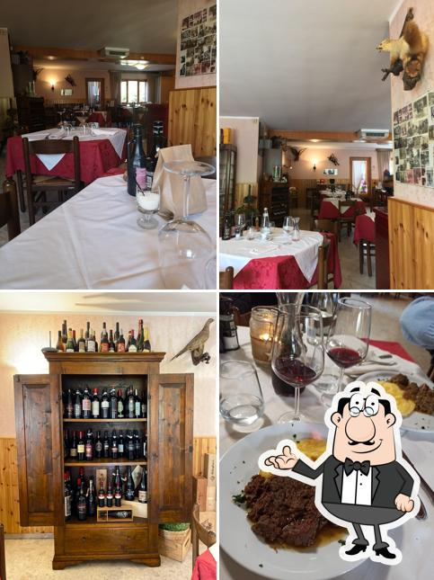 Gli interni di Al Cacciatore Albergo Ristorante