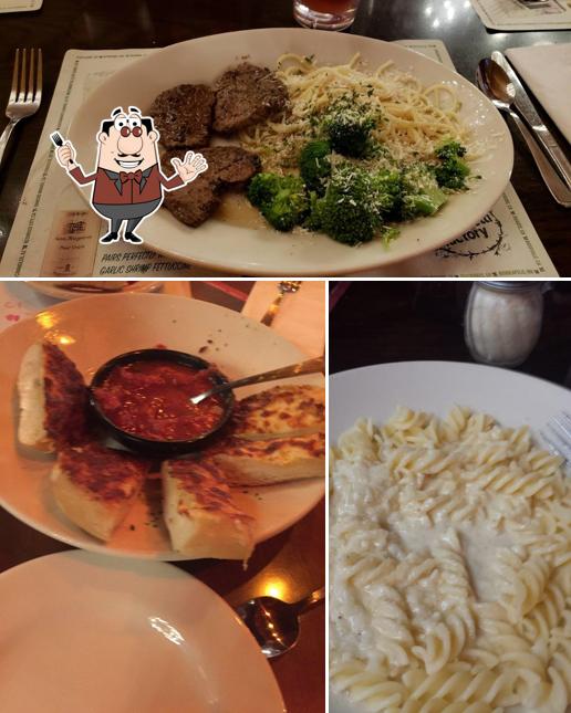 Food at The Old Spaghetti Factory