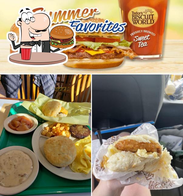 Tudor's Biscuit World, 1401 Main St E in Oak Hill Restaurant menu and