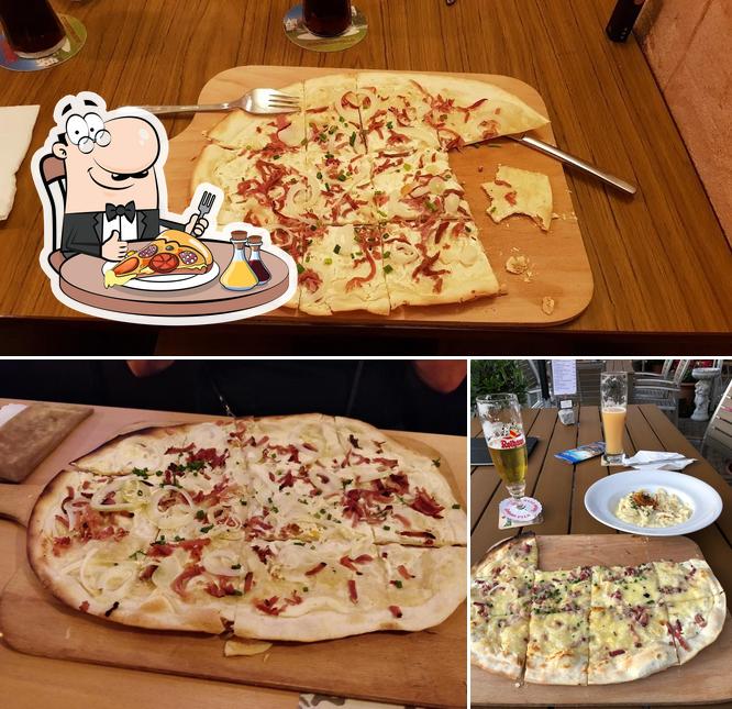 Bestellt eine Pizza bei Kaiserstühler Hof Restaurant Rust