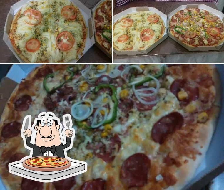 Consiga diversos variedades de pizza