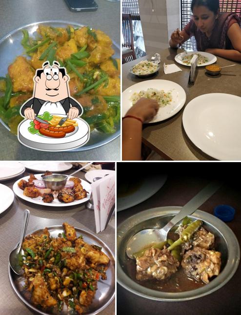 Food at Navrang Kabab corner